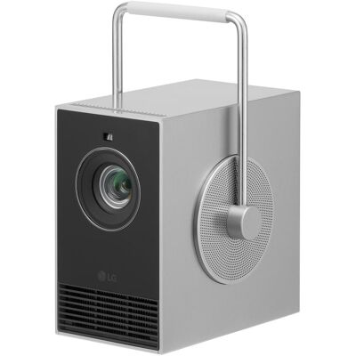 LG CineBeam Q HU710PB (4K, 500 lm, 1.2:1), Beamer, Silber LG CineBeam Q HU710PB (4K, 500 lm, 1.2:1), Beamer, Silber