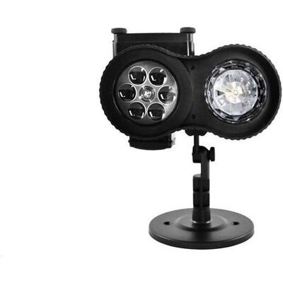 PRO-mounts LED-Projektor für Bungalowwellen + 12 Dias, Beamer, Schwarz PRO-mounts LED-Projektor für Bungalowwellen + 12 Dias, Beamer, Schwarz