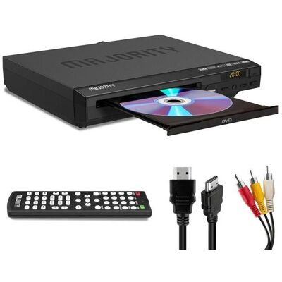 Majority DVD Player - Black (DVD Player), Bluray Player + DVD Player, Schwarz Majority DVD Player - Black (DVD Player), Bluray Player + DVD Player, Schwarz