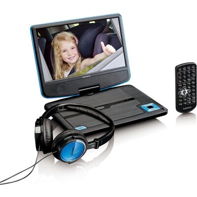 Lenco Tragbarer Player DVP-910 (DVP910BLAU) (Tragbarer DVD-Player), Bluray Player + DVD Player, Blau Lenco Tragbarer Player DVP-910 (DVP910BLAU) (Tragbarer DVD-Player), Bluray Player + DVD Player, Blau
