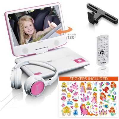 Lenco DVP-920 (Tragbarer DVD-Player), Bluray Player + DVD Player, Mehrfarbig Lenco DVP-920 (Tragbarer DVD-Player), Bluray Player + DVD Player, Mehrfarbig