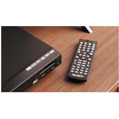 Majority DVD Player - Black (DVD Player), Blu-ray Player + DVD Player, Schwarz Majority DVD Player - Black (DVD Player), Blu-ray Player + DVD Player, Schwarz