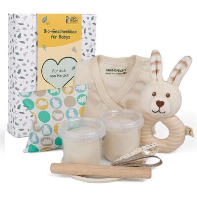 Grünspecht, Beissring, Baby-Geschenksets Geschenkbox BIO - für Baby's (0 Monate) Grünspecht, Beissring, Baby-Geschenksets Geschenkbox BIO - für Baby's (0 Monate)