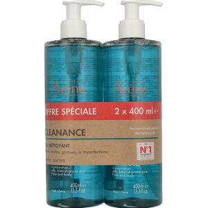 Avène, Gesichtsreinigung, Cleansing Gel Duo (Reinigungsgel, 800 ml) Avène, Gesichtsreinigung, Cleansing Gel Duo (Reinigungsgel, 800 ml)