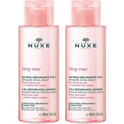 Nuxe Sehr Rose Reinigungswasser - Beruhigend 3-in-1 - 800ml Nuxe Sehr Rose Reinigungswasser - Beruhigend 3-in-1 - 800ml