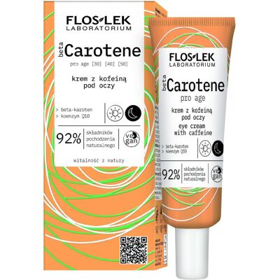FlosLek Laboratorium Beta Carotene Augencreme - Feuchtigkeits- & Faltenpflege FlosLek Laboratorium Beta Carotene Augencreme - Feuchtigkeits- & Faltenpflege