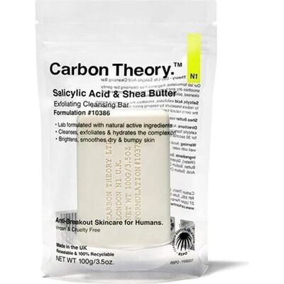Rio Carbon Theory, Gesichtsreinigung, Salicylic Acid & Shea Butter (Exfoliating Cleansing Bar) 100 g (Reinigungstücher Gesicht, 100 g) Rio Carbon Theory, Gesichtsreinigung, Salicylic Acid & Shea Butter (Exfoliating Cleansing Bar) 100 g (Reinigungstücher Gesicht, 100 g)
