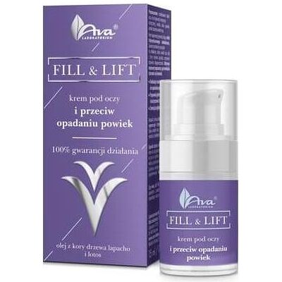 AVA Laboratorium, Augenpflege, Fill & Lift Eye Cream And Anti-Drooping Eyelid 15Ml (Augenpflege Crème, 15 ml, Tag + Nacht) AVA Laboratorium, Augenpflege, Fill & Lift Eye Cream And Anti-Drooping Eyelid 15Ml (Augenpflege Crème, 15 ml, Tag + Nacht)