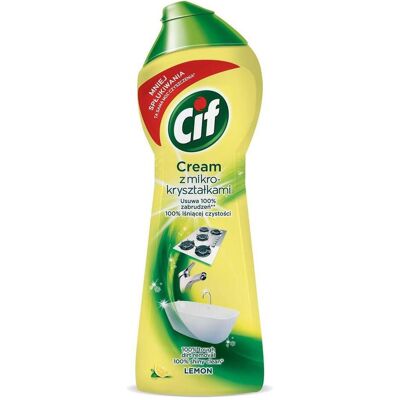 Cif, Gesichtsreinigung, Detargenent Cream Lemon 250ml (Reinigungsmilch, 250 ml) Cif, Gesichtsreinigung, Detargenent Cream Lemon 250ml (Reinigungsmilch, 250 ml)