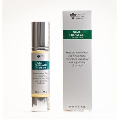 Kanna, Gesichtscreme, KANN GREEN PHARM COSMETICS Night Cream-Gel żelowy krem do twarzy 50ml (50 ml, Nachtcreme) Kanna, Gesichtscreme, KANN GREEN PHARM COSMETICS Night Cream-Gel żelowy krem do twarzy 50ml (50 ml, Nachtcreme)