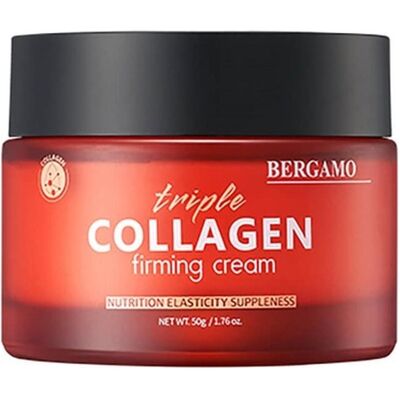 Bergamo, Gesichtscreme, Triple Collagen Firming Cream ujędrniający krem do twarzy 50g (50 ml, 24h Creme) Bergamo, Gesichtscreme, Triple Collagen Firming Cream ujędrniający krem do twarzy 50g (50 ml, 24h Creme)