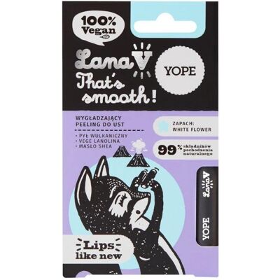 Yope, Lippenpflege, Lana V Smoothing Lip Scrub White Flower 2.5G (Lip Scrub) Yope, Lippenpflege, Lana V Smoothing Lip Scrub White Flower 2.5G (Lip Scrub)
