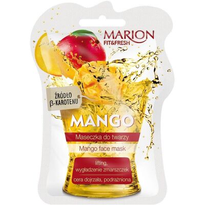 Marion, Gesichtsmaske, Fit&Fresh Face Mask maseczka do twarzy lifting i wygładzenie zmarszczek Mango 7,5ml (7.50 ml) Marion, Gesichtsmaske, Fit&Fresh Face Mask maseczka do twarzy lifting i wygładzenie zmarszczek Mango 7,5ml (7.50 ml)