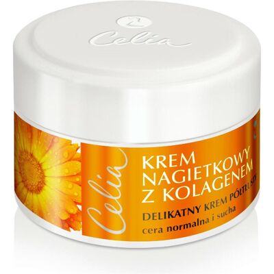 Celia, Gesichtscreme, Collagen Delicate Semi-Fat Face Cream Calendula 50Ml (50 ml) Celia, Gesichtscreme, Collagen Delicate Semi-Fat Face Cream Calendula 50Ml (50 ml)