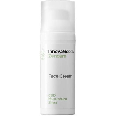 InnovaGoods, Gesichtscreme, Feuchtigkeitscreme CBD Zencare 50 ml (50 ml) InnovaGoods, Gesichtscreme, Feuchtigkeitscreme CBD Zencare 50 ml (50 ml)
