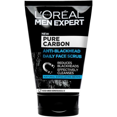 L'Oréal Paris Men Expert Reine Holzkohle Gesichtspeeling - 100ml L'Oréal Paris Men Expert Reine Holzkohle Gesichtspeeling - 100ml