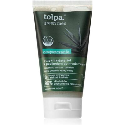 Tołpa Green Men Feuchtigkeitsspendendes Peeling-Gel - Gesichtspeeling Tołpa Green Men Feuchtigkeitsspendendes Peeling-Gel - Gesichtspeeling