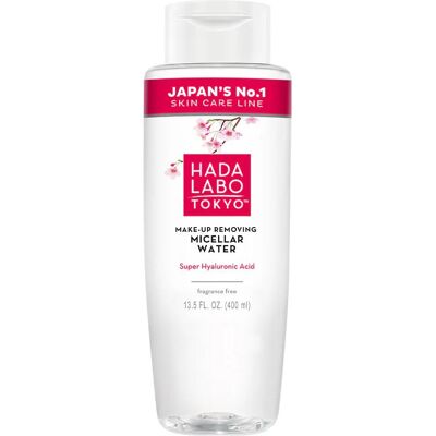 Hada Labo, Gesichtsreinigung, Mizellenwasser (Mizellenwasser, 400 ml) Hada Labo, Gesichtsreinigung, Mizellenwasser (Mizellenwasser, 400 ml)