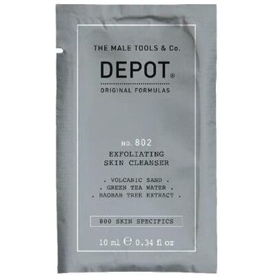 Depot, Gesichtsreinigung, 800 Skin Specifics No 802 Volcanic Sand Exfoliating Cleanser - 10 Ml (Reinigungspeeling, 10 ml) Depot, Gesichtsreinigung, 800 Skin Specifics No 802 Volcanic Sand Exfoliating Cleanser - 10 Ml (Reinigungspeeling, 10 ml)