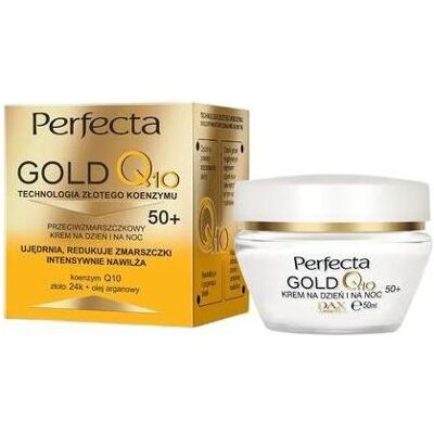 Perfecta, Bodylotion, Gold Anti-Falten Gesichtscreme Q10 50ml (50 ml) Perfecta, Bodylotion, Gold Anti-Falten Gesichtscreme Q10 50ml (50 ml)