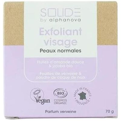 Alphanova, Gesichtsreinigung, Solide Gesicht Exfoliant normale Haut Mandelöl & Jojoba Bio fest (Reinigungstücher Gesicht, 75 g) Alphanova, Gesichtsreinigung, Solide Gesicht Exfoliant normale Haut Mandelöl & Jojoba Bio fest (Reinigungstücher Gesicht, 75 g)