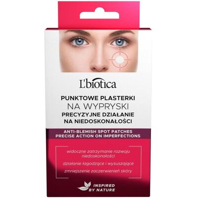 L´Biotica, Gesichtsmaske, L'Biotica Point Patches For Pimples And Acne 15G L´Biotica, Gesichtsmaske, L'Biotica Point Patches For Pimples And Acne 15G