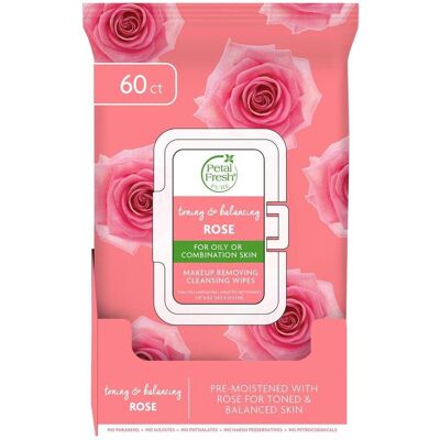Petal Fresh, Gesichtsreinigung, - Pure Rose Makeup Removing Wipes (Reinigungstücher Gesicht) Petal Fresh, Gesichtsreinigung, - Pure Rose Makeup Removing Wipes (Reinigungstücher Gesicht)
