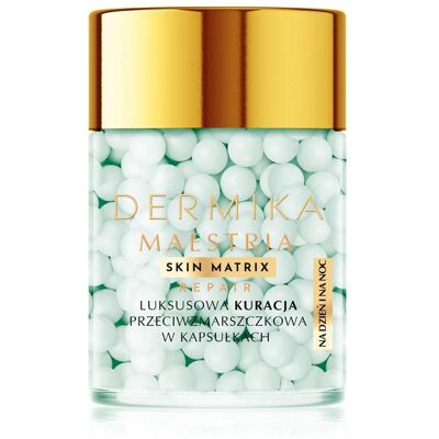 Dermika Maestria Luxus Anti-Falten-Kapseln - Gesichtsserum für Frauen Dermika Maestria Luxus Anti-Falten-Kapseln - Gesichtsserum für Frauen