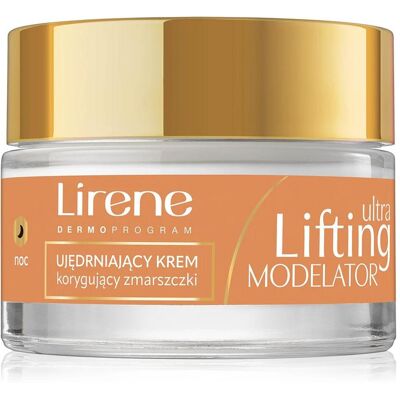 Lirene, Gesichtsserum, Ujędrniający krem na noc korygujący zmarszczki 50ml (50 ml) Lirene, Gesichtsserum, Ujędrniający krem na noc korygujący zmarszczki 50ml (50 ml)