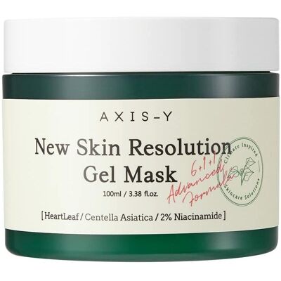 Axis-y Neue Hautlösung Gelmaske - Für empfindliche und Akne-neigende Haut Axis-y Neue Hautlösung Gelmaske - Für empfindliche und Akne-neigende Haut