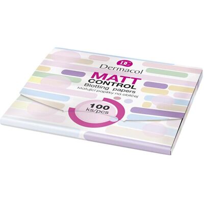 Dermacol Matt Control Mattierende Papierblättchen - 100 St. Dermacol Matt Control Mattierende Papierblättchen - 100 St.