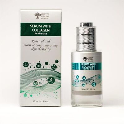BioDermic, Gesichtsserum, GREEN PHARM COSMETICS Collagen Serum kolagenowe serum do twarzy 30ml (30 ml) BioDermic, Gesichtsserum, GREEN PHARM COSMETICS Collagen Serum kolagenowe serum do twarzy 30ml (30 ml)