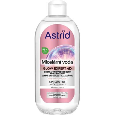 Astrid, Gesichtsreinigung, Glow Expert Mizellenwasser zur Hautaufhellung 400 ml (Mizellenwasser, 400 ml) Astrid, Gesichtsreinigung, Glow Expert Mizellenwasser zur Hautaufhellung 400 ml (Mizellenwasser, 400 ml)