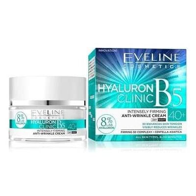 Eveline, Gesichtscreme, Cosmetics Hyaluron Clinic Straffende Anti-Falten Gesichtscreme für Frauen 50ml (50 ml, Nachtcreme, Tagescreme) Eveline, Gesichtscreme, Cosmetics Hyaluron Clinic Straffende Anti-Falten Gesichtscreme für Frauen 50ml (50 ml, Nachtcreme, Tagescreme)