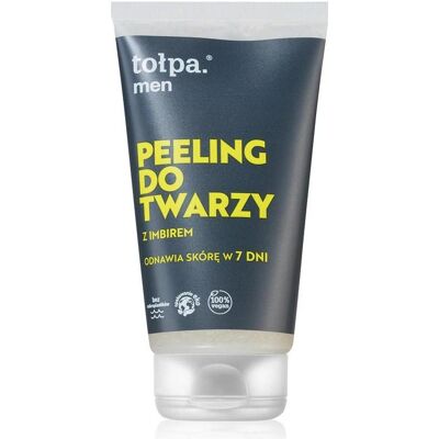 Tołpa Men Peeling mit Ingwer - Gesichtsreinigung für Männer Tołpa Men Peeling mit Ingwer - Gesichtsreinigung für Männer