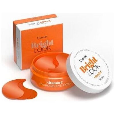 Clavier, Augenpflege, Bright Look Eye Patches Vitamin C 60Pcs. (Augenpatches, Nacht, Tag) Clavier, Augenpflege, Bright Look Eye Patches Vitamin C 60Pcs. (Augenpatches, Nacht, Tag)