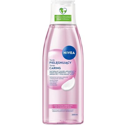 NIVEA, Gesichtsreinigung, Toner für trockene und empfindliche Haut Caring Toner 200 ml (Gesichtswasser, 200 ml) NIVEA, Gesichtsreinigung, Toner für trockene und empfindliche Haut Caring Toner 200 ml (Gesichtswasser, 200 ml)