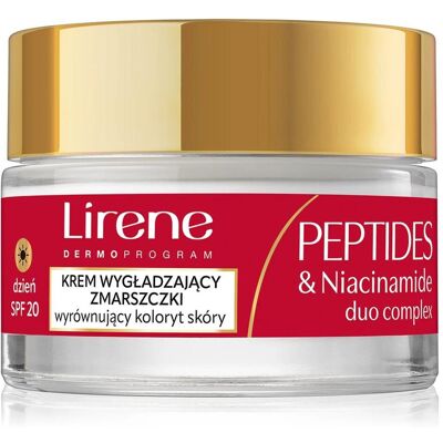 Lirene, Gesichtsserum, Peptid- und Niacinamid-Duo-Komplex Straffende Tagescreme (50 ml) Lirene, Gesichtsserum, Peptid- und Niacinamid-Duo-Komplex Straffende Tagescreme (50 ml)