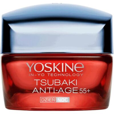 Yoskine, Gesichtscreme, Tsubaki 55+ Anti-Aging Tages- und Nachtcreme (50 ml, Nachtcreme, Tagescreme) Yoskine, Gesichtscreme, Tsubaki 55+ Anti-Aging Tages- und Nachtcreme (50 ml, Nachtcreme, Tagescreme)