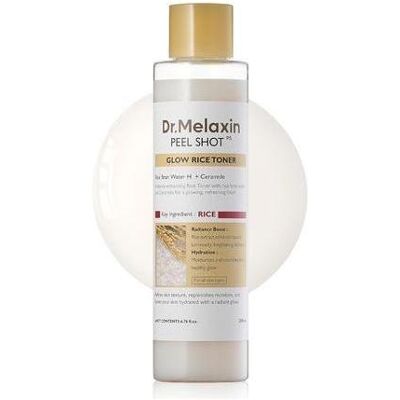 Dr.Melaxin, Gesichtsreinigung, Glow-Toner mit Reis (Reinigungspeeling, 200 ml) Dr.Melaxin, Gesichtsreinigung, Glow-Toner mit Reis (Reinigungspeeling, 200 ml)