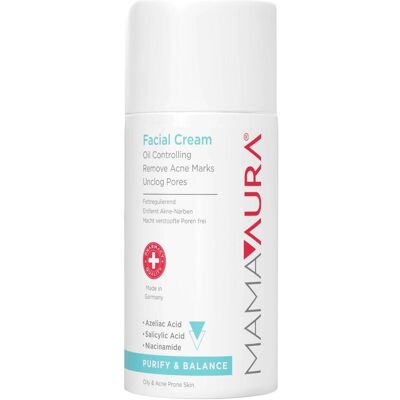 Mamaaura, Gesichtscreme, Entfernt Aknenarben Verstopfte Poren befreien (50 ml) Mamaaura, Gesichtscreme, Entfernt Aknenarben Verstopfte Poren befreien (50 ml)