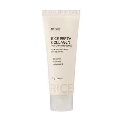 Nacific, Gesichtsmaske, Rice Pepta Collagen Peeloff Wrapping Mask (70 g) Nacific, Gesichtsmaske, Rice Pepta Collagen Peeloff Wrapping Mask (70 g)
