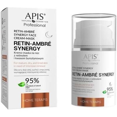 Apis Natural Cosmetics, Gesichtsmaske, Nachtgesichtsmaske mit Retinol (50 ml) Apis Natural Cosmetics, Gesichtsmaske, Nachtgesichtsmaske mit Retinol (50 ml)