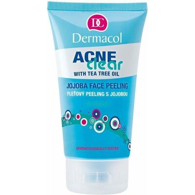 Dermacol Acne Clear Jojoba-Gesichtspeeling - Reinigungsprodukt für problematische Haut Dermacol Acne Clear Jojoba-Gesichtspeeling - Reinigungsprodukt für problematische Haut