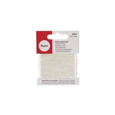 Rayher Schmuckkordel, creme, 20 m, Nähzubehör, Beige Rayher Schmuckkordel, creme, 20 m, Nähzubehör, Beige