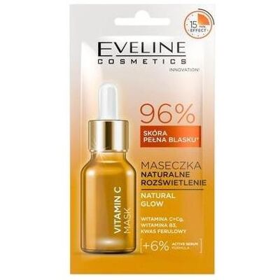 Eveline, Gesichtsmaske, Vitamin C Mask Face Mask In Sheet 8ml Eveline, Gesichtsmaske, Vitamin C Mask Face Mask In Sheet 8ml