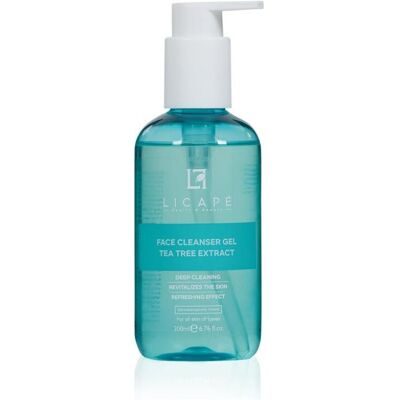 Licape, Gesichtsreinigung, Tea Tree Gesichtsreinigungsgel 200 ml - Sanfte Tiefenreinigung & Feuchtigkeit (Reinigungsgel, 200 ml) Licape, Gesichtsreinigung, Tea Tree Gesichtsreinigungsgel 200 ml - Sanfte Tiefenreinigung & Feuchtigkeit (Reinigungsgel, 200 ml)