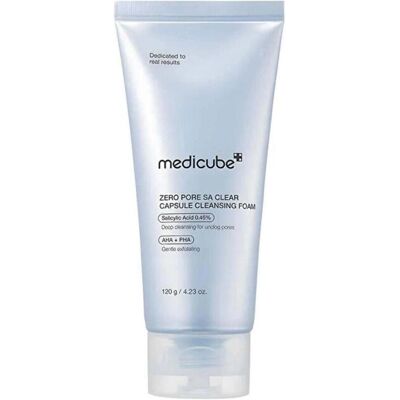 Medicube, Gesichtsreinigung, Zero Pore SA Clear Capsule Cleansing Foam (Reinigungsschaum, 120 g) Medicube, Gesichtsreinigung, Zero Pore SA Clear Capsule Cleansing Foam (Reinigungsschaum, 120 g)