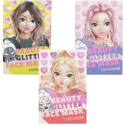 Depesche TOPModel - BEAUTY and ME - Glitzer Gesichtsmaske - 1 Stück Depesche TOPModel - BEAUTY and ME - Glitzer Gesichtsmaske - 1 Stück