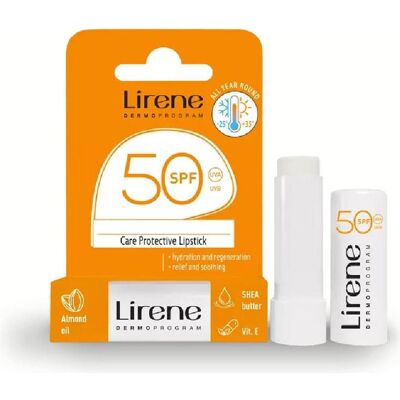 Lirene Care Schutzendes Lippenbalsam SPF 50 Lirene Care Schutzendes Lippenbalsam SPF 50